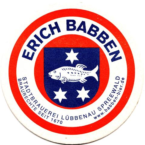 lbbenau osl-bb babben rund 5a (215-erich-schrift mager-www-blaurot)